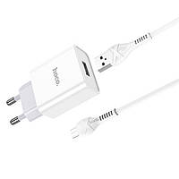 СЗУ Hoco C81A Asombroso single port charger (Micro) (EU) White