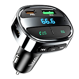 Автомобільний FM-трансмітер з Bluetooth-модулятор HOCO "E70" з функцією заряджання
