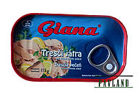 Печінка тріски у власному соці Giana 115g