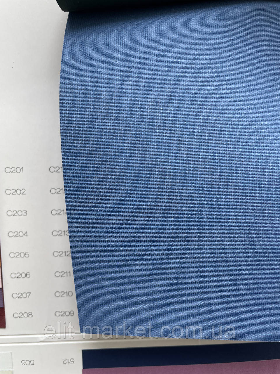 Тканина для рулонних штор блекаут С 209