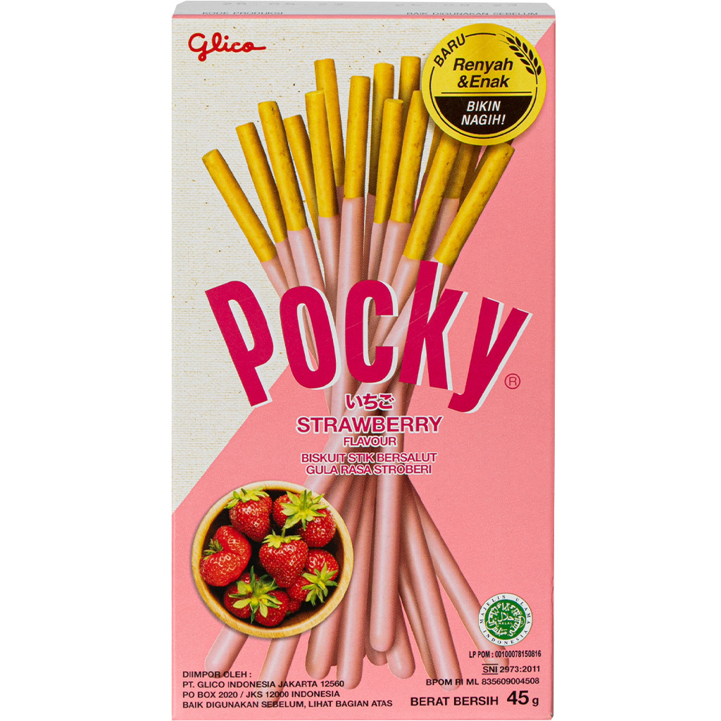 Палички солодкі Pocky Strawberry Flavour 45 г