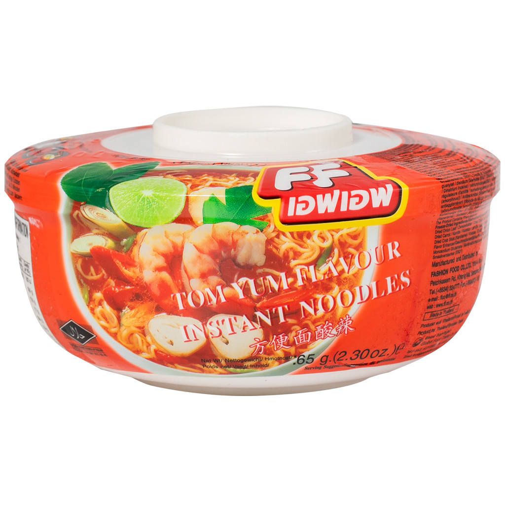 Локшина швидкого приготування в тарілці Том Ям FASHION FOOD 60 г