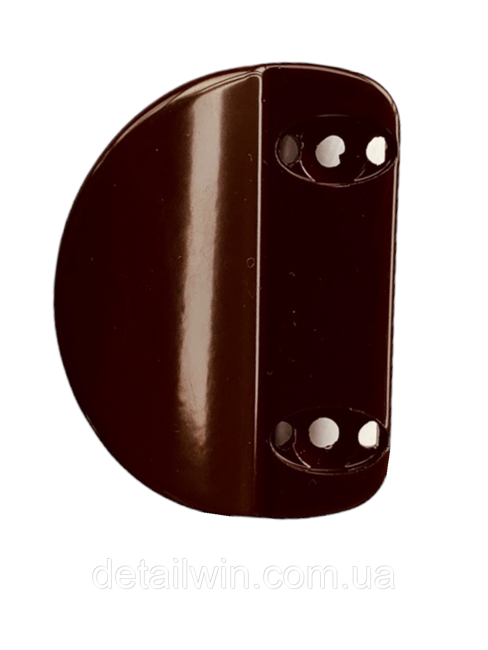 Ручка балконная алюминиевая Stublina премиум коричневая - фото 1 - id-p1430960156