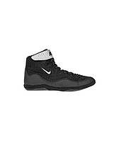 Борцівки Nike Inflict 3 Wrestling Shoes Boot Black/Silver