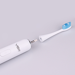 Електрична зубна щітка акумуляторна VGR V-801 ультразвукова USB