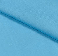 Бязь однотонная для постельного белья простыни наволочек халатов подкладки чехлов плотность 120 бирюзовая