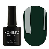 Гель-лак Komilfo Deluxe Series №D217 (темный бирюзово-зеленый, эмаль), 8 мл