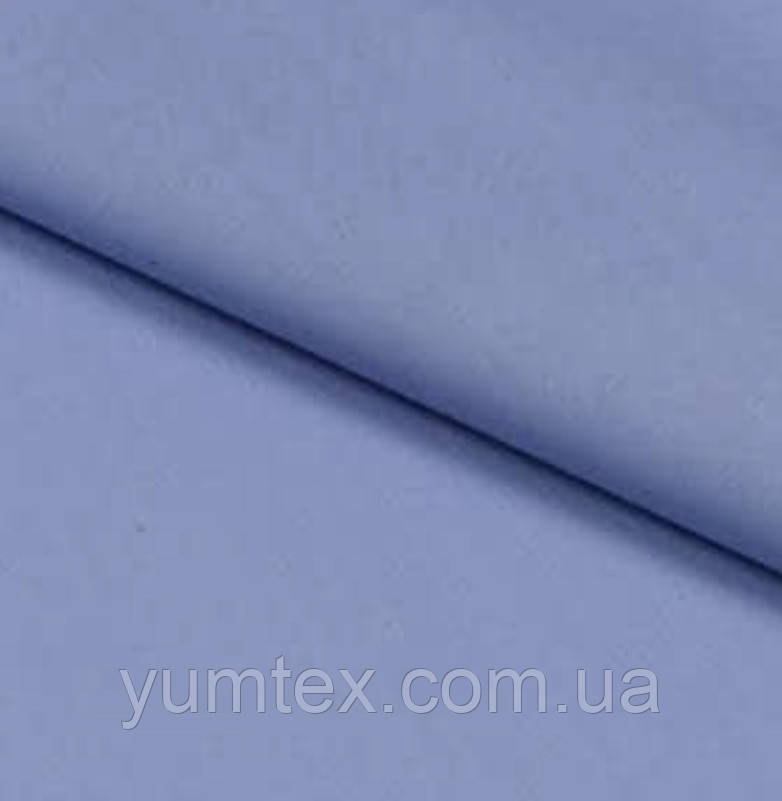 Бязь голд блакитна гладкофарбована для постільної білизни пелюшок підкладки
