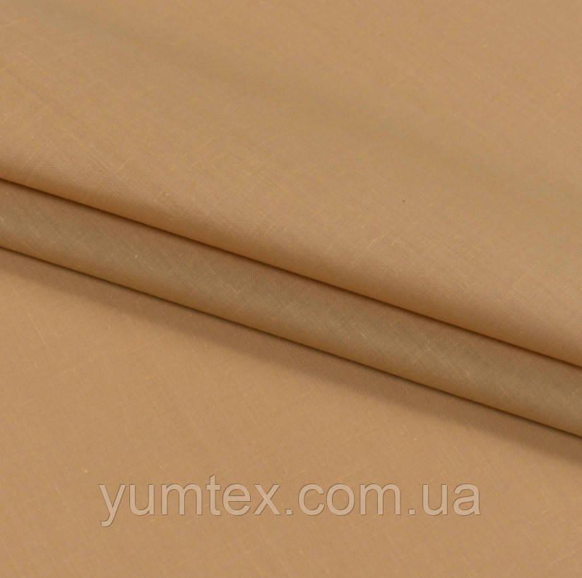 Бязь голд карамель гладко пофарбована для постільної білизни пелюшок підкладки