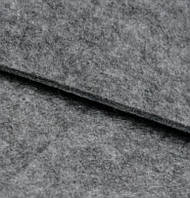 Фильц серый нетканое полотно войлок 495 грам