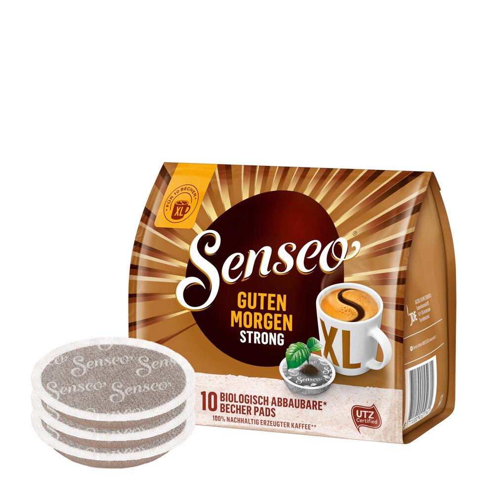 Кава в чалдах Senseo Guten Morgen Strong XL 10 монодоз Philips Senseo 62 мм Нідерланди