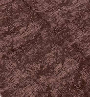 Ткань хлопковая мраморная темно коричневая для скатерти штор римских штор