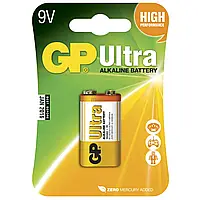 Батарейка крона GP ULTRA ALKALINE, 9V 1604AU-5UE1 6LF22