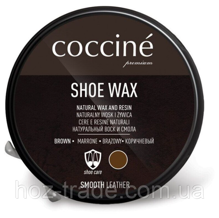 ВОДК ДЛЯ ОБУВІ COCCINE WAX коричневий 40 г.