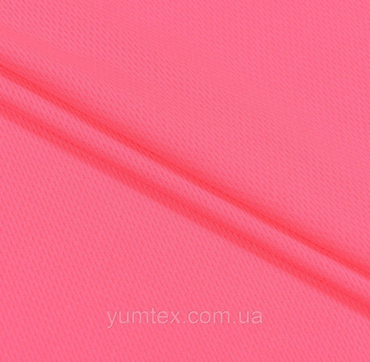 Тканина мікро лакосту для спортивних футболок шортів яскраво-рожева