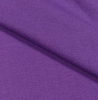 Тканина футер тринитка з начосом для спортивного одягу футболок фіолетова