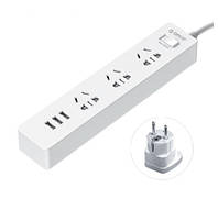 Удлинитель Power Strip Orico XCS-3A3U 3 розетки и 3 юсб 1.5 метра