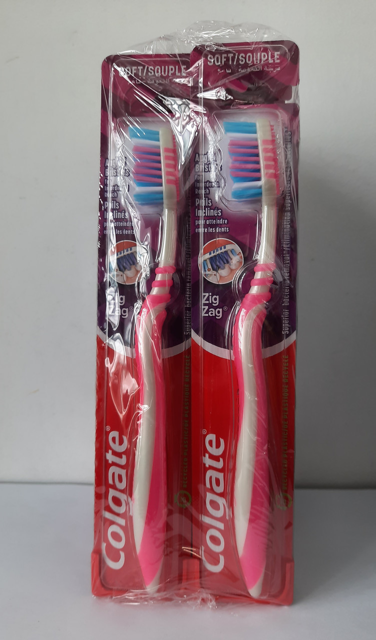 Щітка зубна Colgate Zig Zag Soft м"яка12 шт.