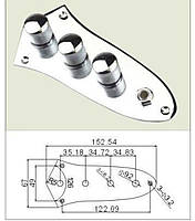 Контрольная панель для бас гитары Jazz Bass