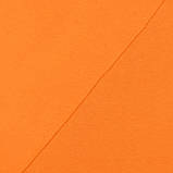 Тканина футер тринитка з начосом для костюмів спортивного одягу футболок жовтогаряча, фото 3