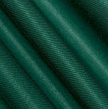 Тканина грета водовідштовхувальна 53% бавовни для халатів комбінезонів спецодягу костюмів роби темно-зелена, фото 2