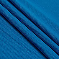 Тканина мікро лакосту для спортивних футболок шортів синя волошка