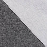 Тканина футер тринитка з начосом для костюмів спортивного одягу футболок темно-сіра меланж, фото 2