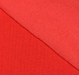 Тканина футер тринитка з начосом для костюмів спортивного одягу футболок червона, фото 3