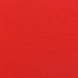 Тканина футер тринитка з начосом для костюмів спортивного одягу футболок червона, фото 4