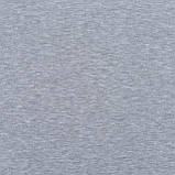 Тканина футер тринитка з начосом для костюмів спортивного одягу футболок сіра меланж, фото 2