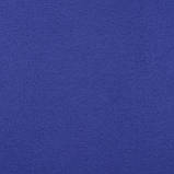 Тканина футер тринитка з начосом для костюмів спортивного одягу футболок синя електрик, фото 2