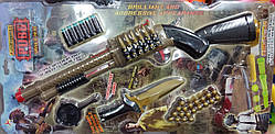 Гвинтівка PUBG з трьома видами куль на блістері   р.60*33*4см