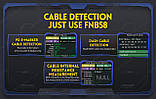 USB тестер FNIRSI FNB58 синій з Bluetooth PD QC тригер протоколів швидкої зарядки тестер ємності, фото 8