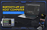 USB тестер FNIRSI FNB58 синій з Bluetooth PD QC тригер протоколів швидкої зарядки тестер ємності, фото 11