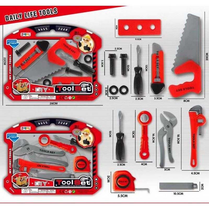 Набір інструментів 3699 TL04 (216/2) 2 види, на листі, фото 1