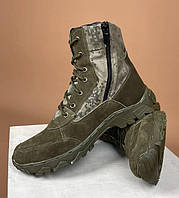 Кросівки - черевики тактичні - берці "Ягуар" демісезонні. Колір олива - піксель  . Розміри 40 - 46
