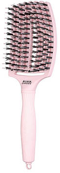 Щітка комбінована Olivia Garden Finger Brush Combo Large PASTEL Pink (ID1686)