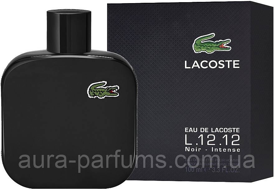 Чоловічі парфуми Lacoste Eau De L.12.12 Noir Intense Туалетна вода 50 ml/мл