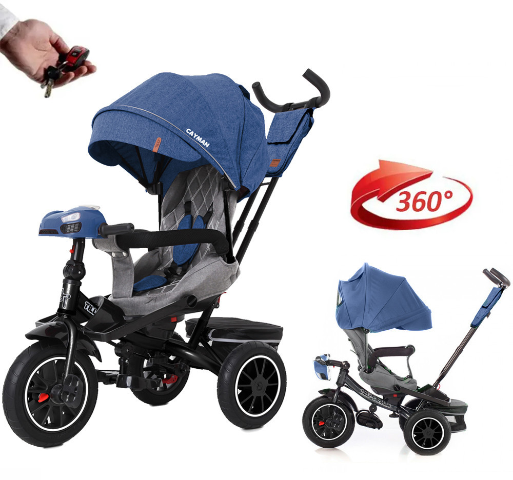 Трехколесный велосипед трансформер Carrello Tilly Cayman T-381/7 Синий ...