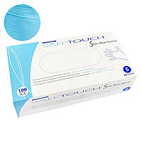 Перчатки Medicom SafeTouch Slim без пудры 100 шт, S (синие), 4.2 грамм