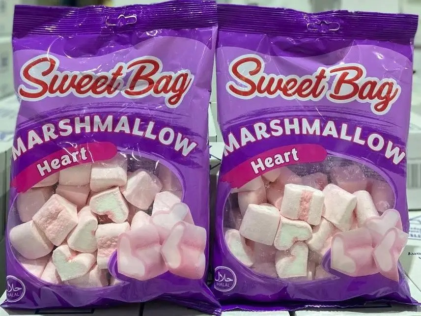 Зефір Маршмеллоу Sweet Bag Marshmallow Heart Серця 140 г Туреччина