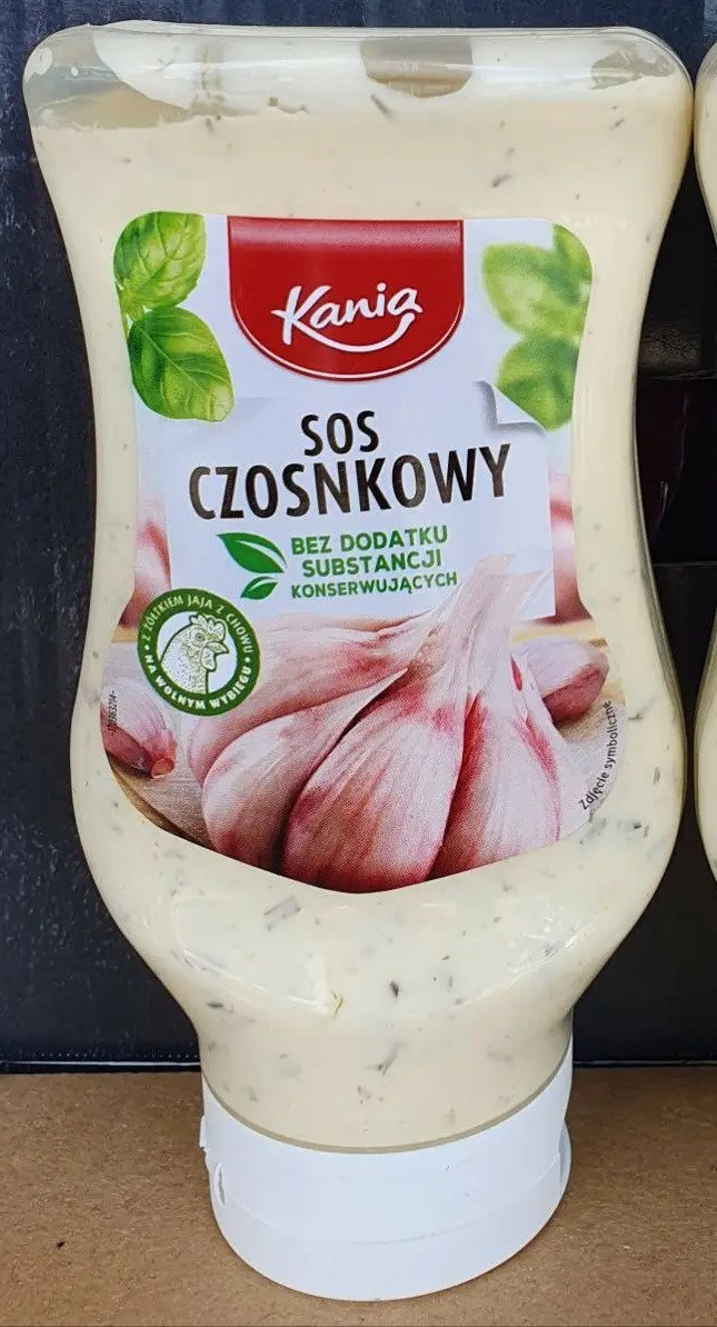 Соус Часниковий Kania Sos Czosnkowy 410 г Польща