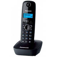 DECT телефон DECT PANASONIC KX-TG1611UAH Black Grey