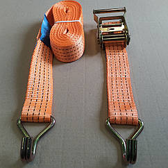 Стяжка вантажу, ремінь 2t. 50mm.x8m.(0.5+7.5) метал. ручка (DK-3927) (ST-3927) 49051286635