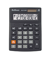 Калькулятор Brilliant BS-212NR, 103x137x31мм, 12-разрядный, 2 источника питания