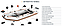 Моторні киливі човни пвх, кільовий надувний човен Kolibri КМ-360D п'ятимісний, світло-сіра, настил з фанери, фото 2