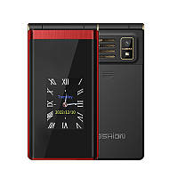 Телефон раскладушка Tkexun M1 (Yeemi M1) red кнопочный мобильный телефон удобный бабушкофон