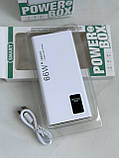 Powerbank 20000 mAh 66W Павербанк зі швидким заряджанням для ноутбука телефона, фото 4