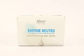 Мило туалетне з молочним протеїном Near Sapone Neutro con Proteino del Latte 125гр (Італія)