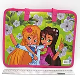 Папка з текстильними ручками JosefOtten Дівчата (S1804), фото 2